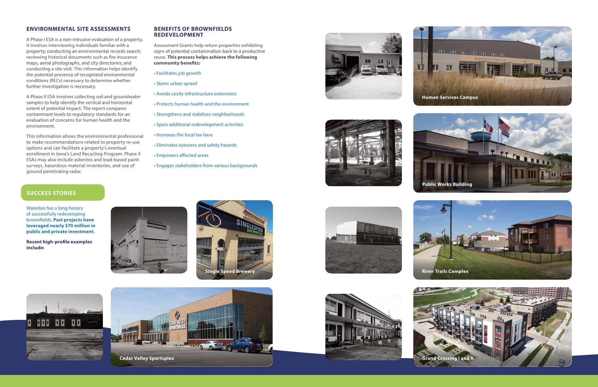 New Brownfields Brochure Available The New Waterloo